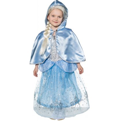 luxusní princezna modro-stříbrná