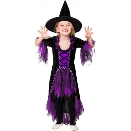 dětský kostým čarodejnice