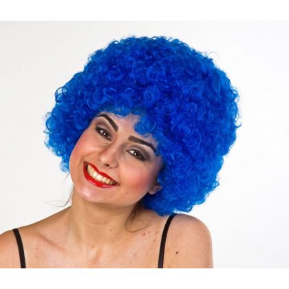 paruka afro modrá dětská / dámská