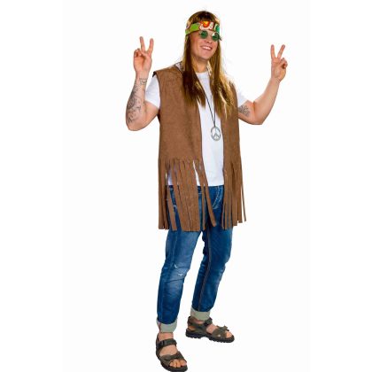 pánská hippies vesta XL