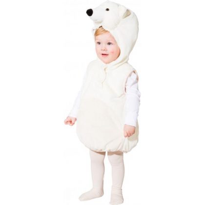 Foto - dětský kostým vesta polární medvěd