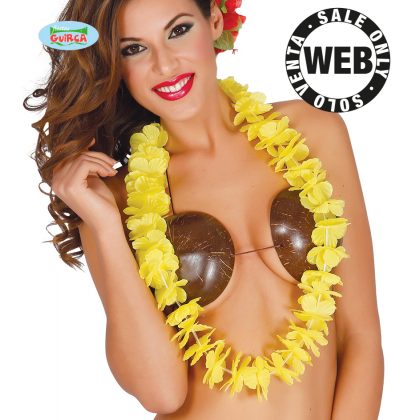 žlutý havajský věnec