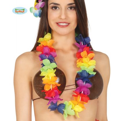 havajský věnec multicolor