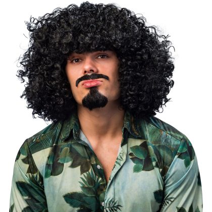 paruka černá afro