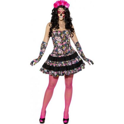 sukně mexický svátek den mrtvých