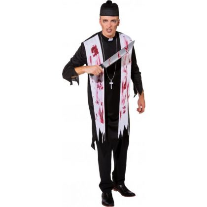 halloween kněz