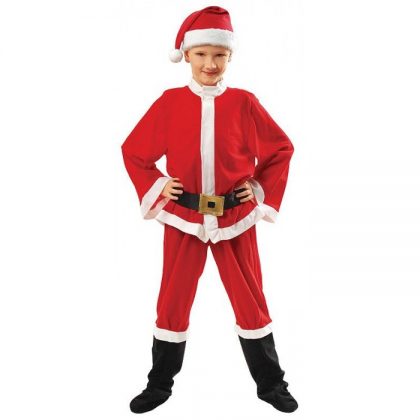 kostým Santa chlapec 98-104 cm