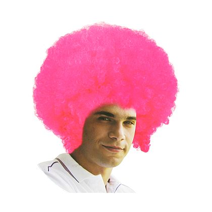 růžové afro