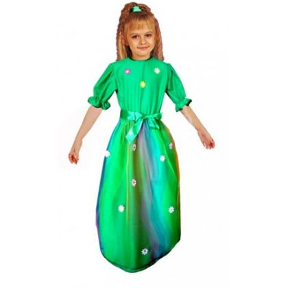 kostým královna podzimu Vesna 110 - 116 cm