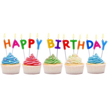 svíčky Happy Birthday