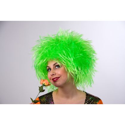 paruka Nina zářivě zelená