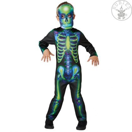 chlapecký kostým smrt neon 5-6 let
