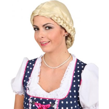 dámská paruka s copem