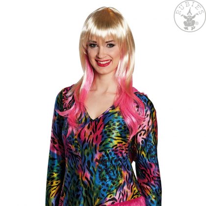 paruka blond-růžová