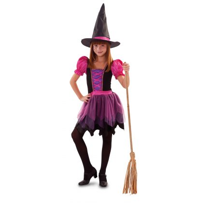 mladá čarodějnice s kloboukem 116 cm