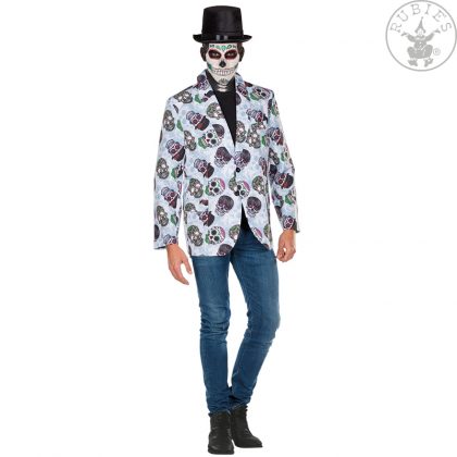 Foto - sako s lebkami halloween