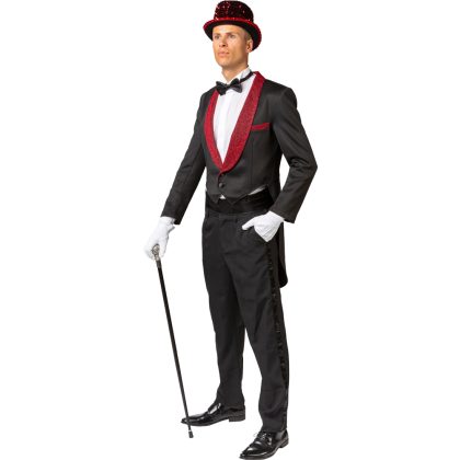 Foto - frak s červeným lemem