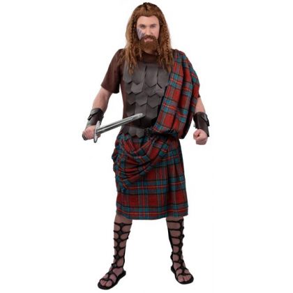 kostým Highlander - sukně s šerpou