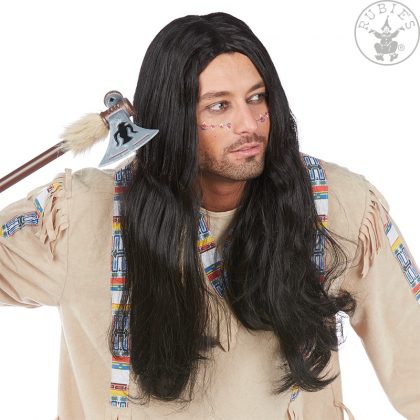 pánská paruka indiánská