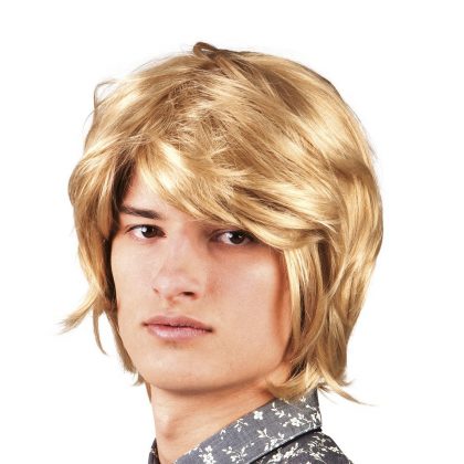 pánská paruka blonďatá