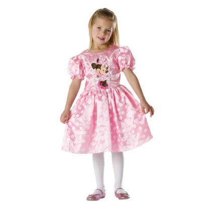 licenční dívčí kostým myška Minnie 134/140 cm