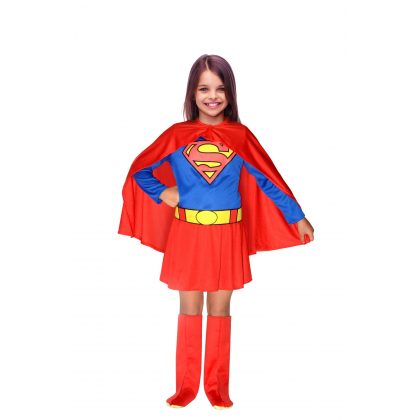 licenční dívčí kostým supergirl