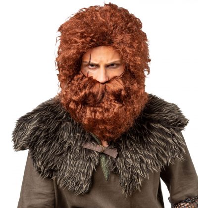 paruka s vousy vikingská