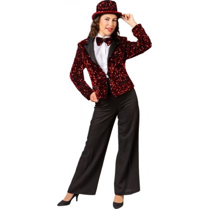 dámské sako červené