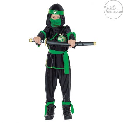 dětský kostým Shadow černo/zelený