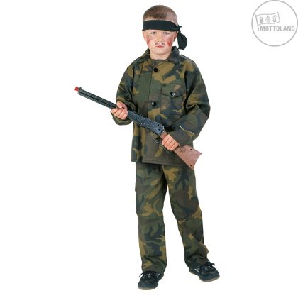 Foto - dětský kostým Rambo