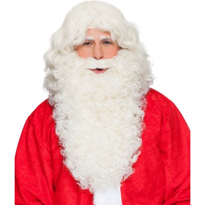 mikulášská/santovská paruka s vousem