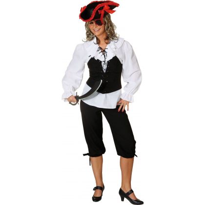 kalhoty tříčtvrteční dámské černé