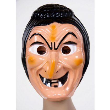 čarodějnická maska hnědá