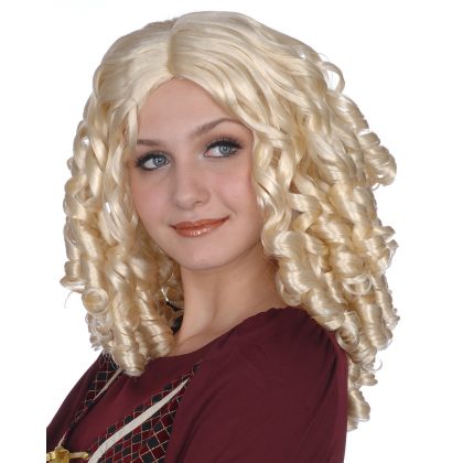 dámská paruka s lokny blond