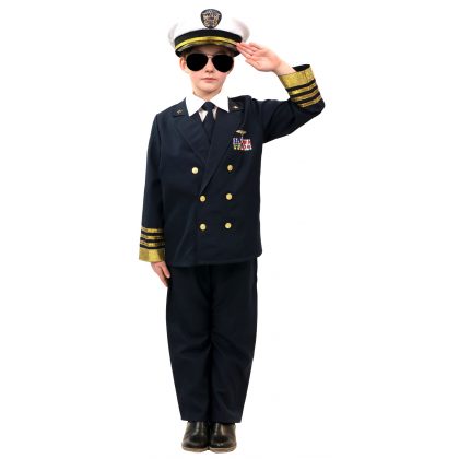 Foto - dětský americký letecký důstojník