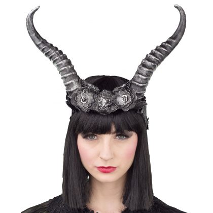 stříbrné rohy steampunk