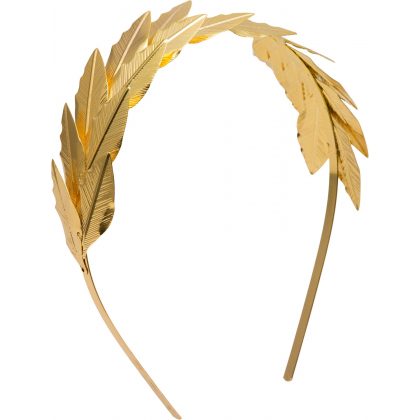 zlatá olivová spona