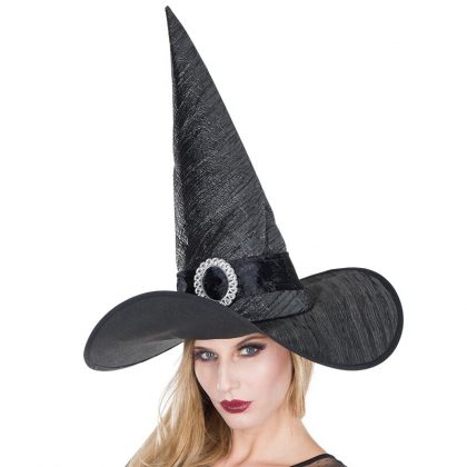 čarodějnický klobouk se sponou