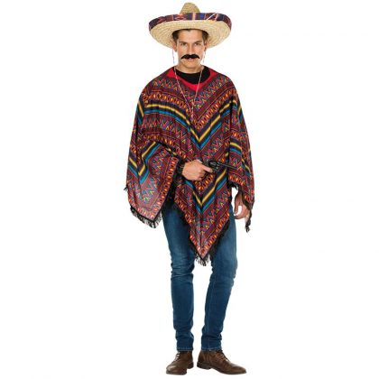 pánský kostým poncho