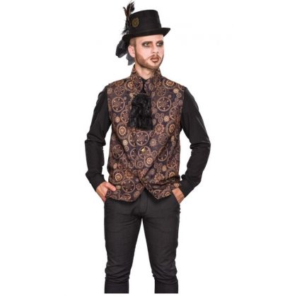 kostým steampunk vesta