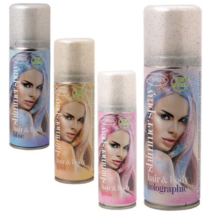 Foto - třpytivý sprej