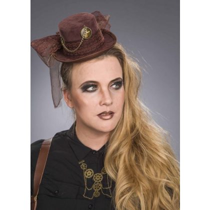 hnědý minicylindr Steampunk