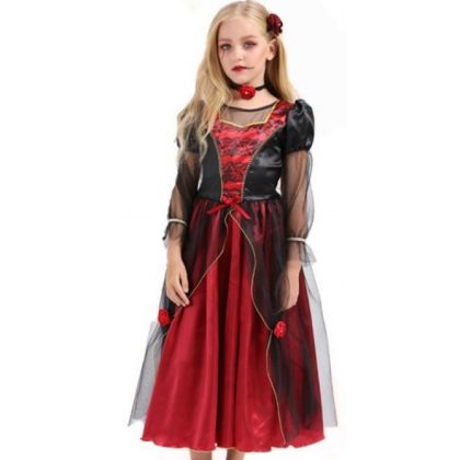 dětské šaty vampír