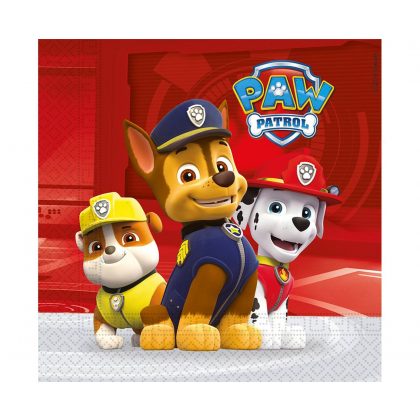 papírové ubrousky Paw Patrol Ready for Action