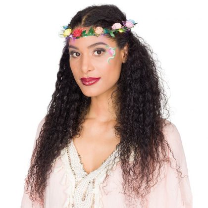 květinový věnec LED včetně baterií