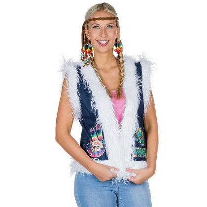 hippie vesta de luxe