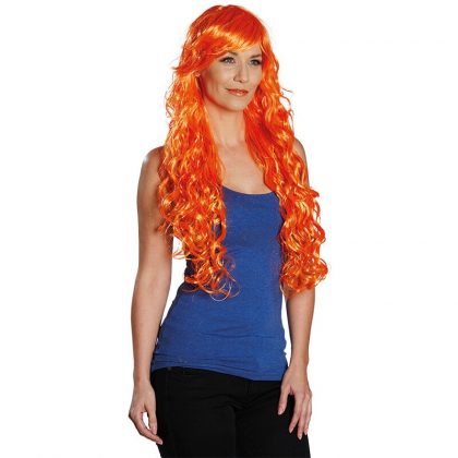 paruka oranžová de luxe