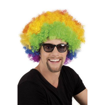 paruka afro multicolor