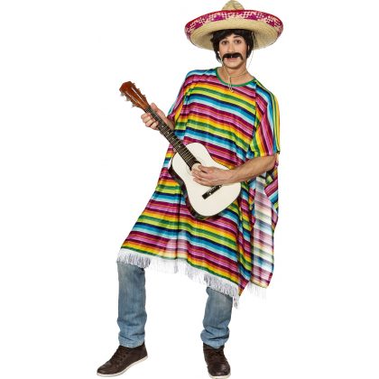 poncho dlouhé