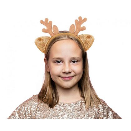 dětská spona santa zlatá